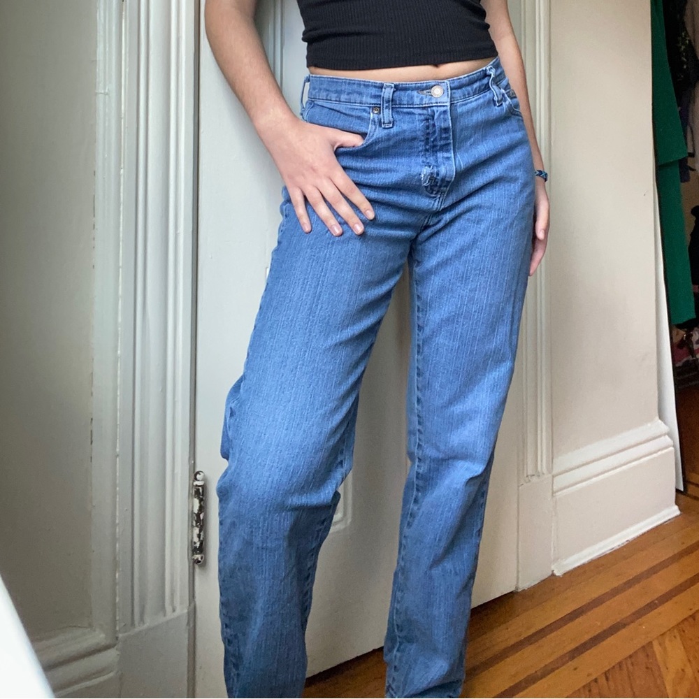 Lee Blue Straight Leg Jeans